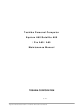 Toshiba A60 S1591 - Satellite - Celeron D 2.8 GHz Maintenance Manual