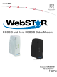 Scientific Atlanta WebStar DPX100 User Manual