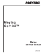 Maytag Gemini MER6770AAW Service Manual