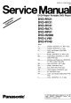 Panasonic DVD-RV21 Service Manual