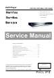 Philips DVP3160K Service Manual