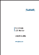 Planar PL1910M User Manual