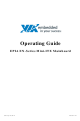 VIA Technologies EPIA-EN12000EG - VIA Motherboard - Mini ITX Operating Manual