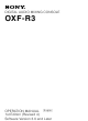 Sony OXFORD Operation Manual