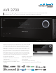Harman Kardon AVR 3700 Manual