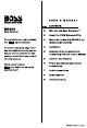 Boss Audio Systems Bass Generator BG300 User Manual