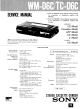 Sony WM-D6C Service Manual