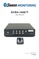 Swann DVR4-1000 User Manual