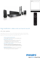 Philips HTS3367/12 Specifications