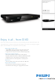 Philips 3000 Series DVP3650K/55 Quick Manual