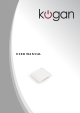 Kogan KALED42XXXZA User Manual