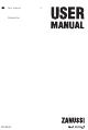 Zanussi ZSF2450S User Manual