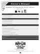 Tripp Lite Keyspan URM-15T Owner's Manual