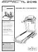Epic Fitness Tl 2015 Treadmill Manuel De L'utilisateur