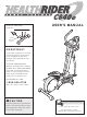 HealthRider 830 Elliptical Manual