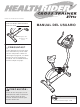 HealthRider Crosstrainer R790 X Bike Manual Del Usuario
