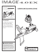 Image Fitness 4.0 Ex Bike Gebruiksaanwijzing
