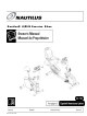 Nautilus R514 Owner's Manual