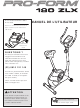 ProForm 180 Zlx Bike Manuel De L'utilisateur