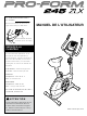 Pro-Form 245 Zlx Bike Manuel De L'utilisateur
