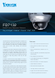 Vivotek FD7132 Specifications