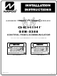 NAPCO Gemini GEM-X255 Installation Instructions Manual