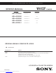 Sony KDL-40V2500; KDL-46V2500; KDL-46V25L1 Service Manual