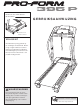 PROFORM 395 P TREADMILL USER MANUAL Pdf Download | ManualsLib