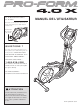 ProForm 4.0 X Elliptical Manuel De L'utilisateur