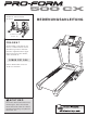 ProForm 500 Cx Treadmill Bedienungsanleitung