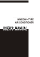 Electrolux Air Conditioner User Manual