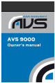 AVS 9000 Owner's Manual