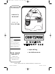 Craftsman 113.177135 Owner's Manual