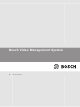 Bosch VMS Operator's Manual
