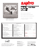 Sanyo DS27820 Owner's Manual