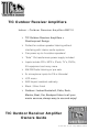 TIC AMP10 Owner's Manual