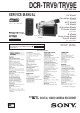 Sony DCR-TRV9 Service Manual