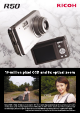 Ricoh R50 Specifications