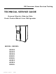 GE GSS20 Series Technical Service Manual