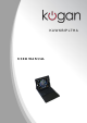 Kogan Bluetooth Keyboard User Manual