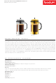 Bodum CHAMBORD 11174-16 Product Information
