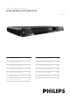PHILIPS DVP3580 User Manual