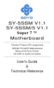 Soyo SY-5SSM User's Manual & Technical Reference