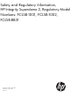 HP Integrity Superdome 2 16-socket Safety And Regulatory Information Manual