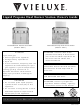Weber Vieluxe Slide-In Dual Burner Station Owner's Manual