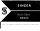 Singer Style-Mate 329K Instructions Manual