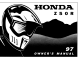 HONDA Z50R Owner's Manual