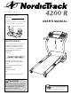 NordicTrack 4200r Treadmill User Manual