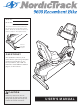 NordicTrack 9600 Bike Manual