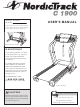 NordicTrack C 1900 Treadmill User Manual